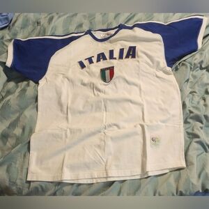 FIFA World Cup Germany 2006 Official Licensed Italy Soccer T-Shirt Men's Size XL